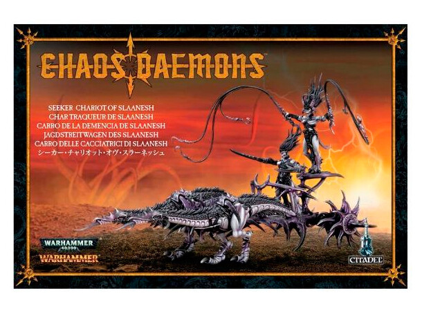 Chaos Daemons Seeker Chariot of Slaanesh Warhammer 40K / Age of Sigmar